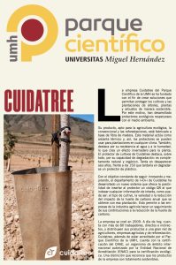 Cuidatree del Parque Científico de la UMH
